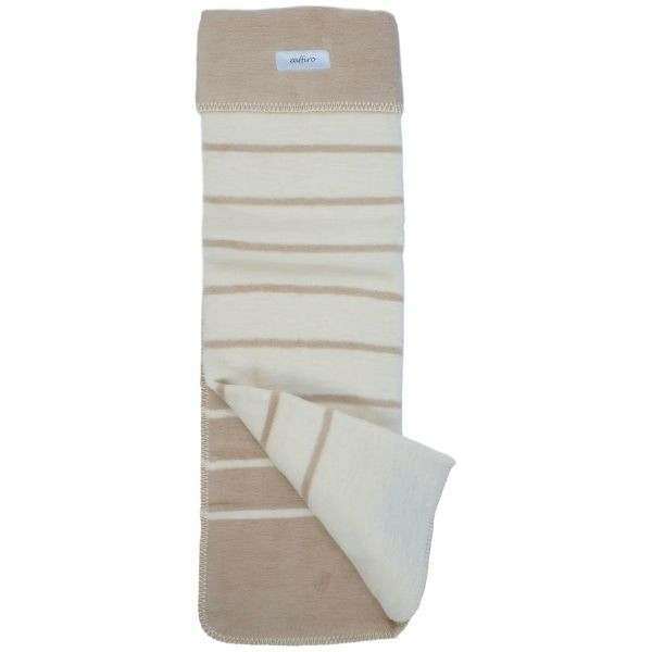 Zaffiro Ecru & Beige Gestreept 75 x 100 cm Wiegdeken 15090