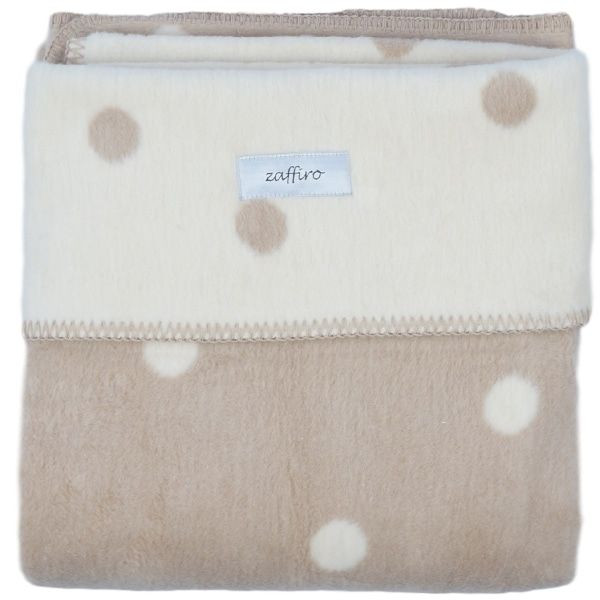 Zaffiro Ecru & Beige Gestipt 100 x 150 cm Ledikantdeken 15267