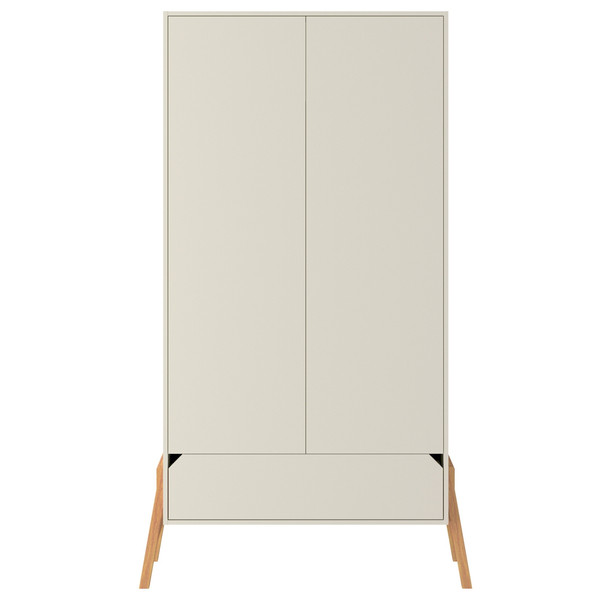 Bellamy Lotta Latte Babykamer: Ledikant/Juniorbed, Commode en 2-Deurskast