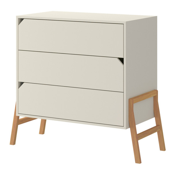 Bellamy Lotta Latte Babykamer: Ledikant/Juniorbed en Commode