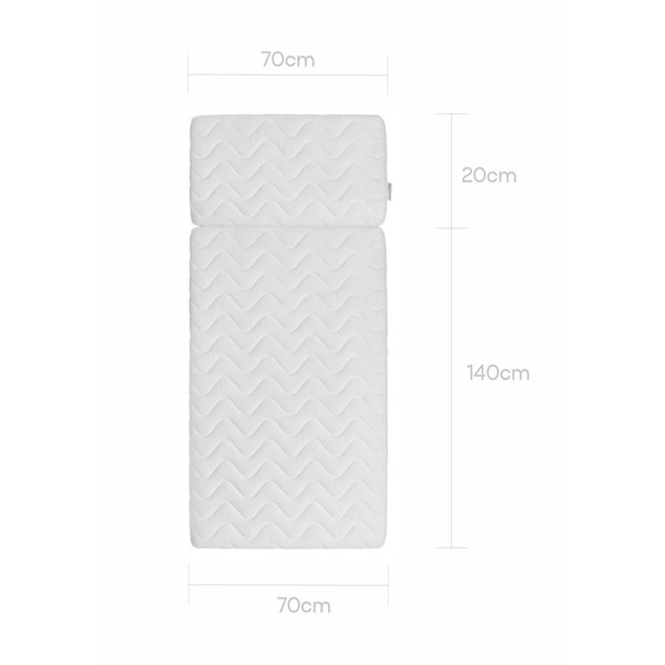 Bellamy Pinette/So Sixty 70 x 140/160 cm Matras voor Ledikant/Juniorbed
