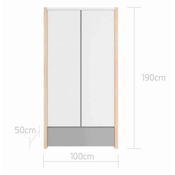 Bellamy Pinette Babykamer: Ledikant/Juniorbed, Commode en 2-Deurskast