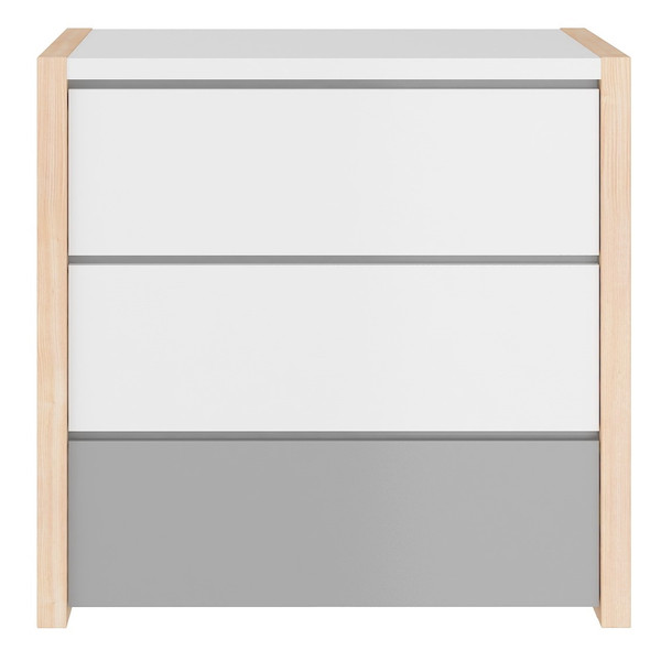 Bellamy Pinette Babykamer: Ledikant/Juniorbed, Commode en 2-Deurskast