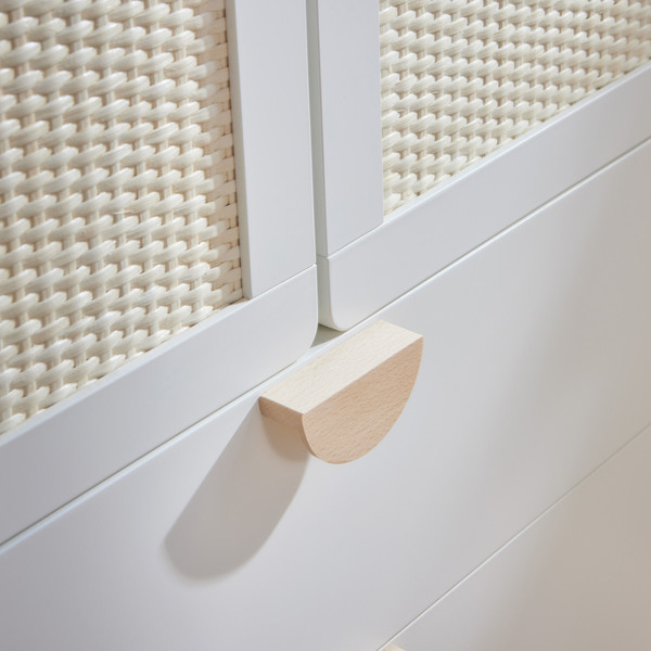 Bellamy Ratata Babykamer: Ledikant, Commode en 2-Deurskast