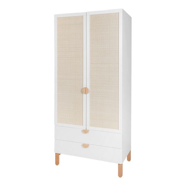 Bellamy Ratata Babykamer: Ledikant, Commode en 2-Deurskast