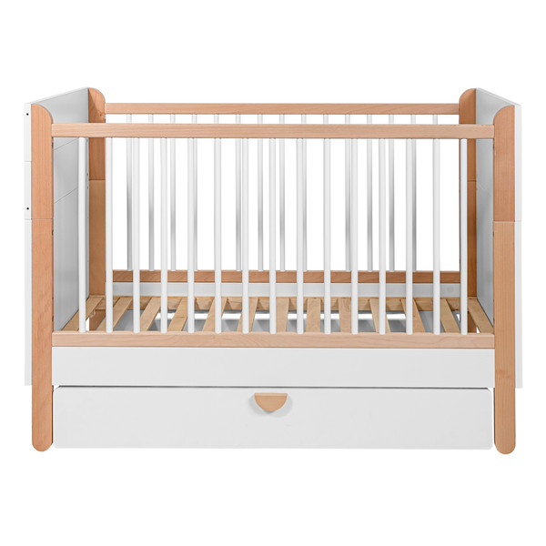 Bellamy Ratata Babykamer: Ledikant, Commode en 2-Deurskast