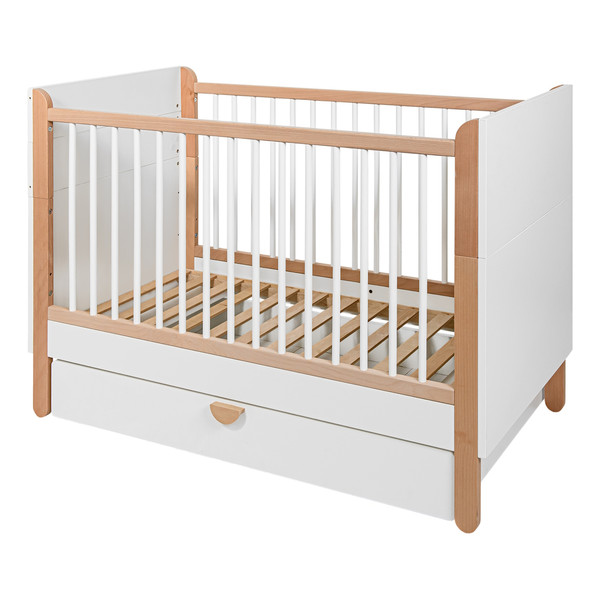 Bellamy Ratata Babykamer: Ledikant, Commode en 2-Deurskast