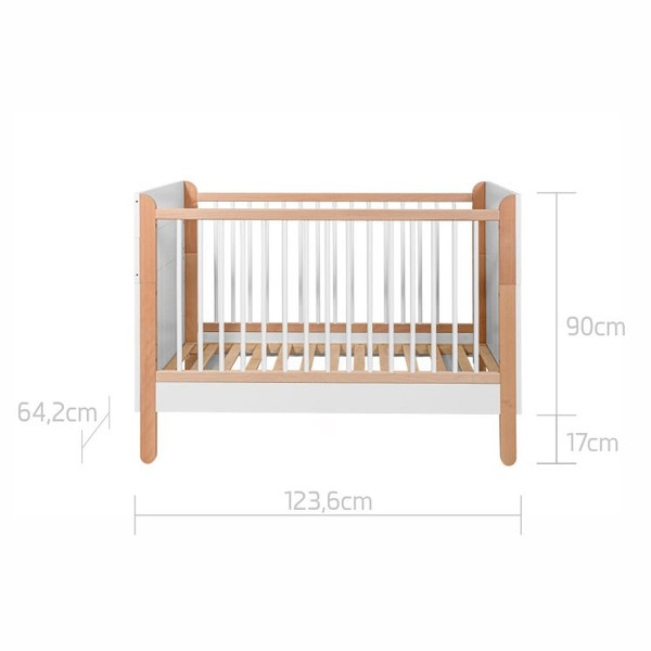 Bellamy Ratata Babykamer: Ledikant en Commode