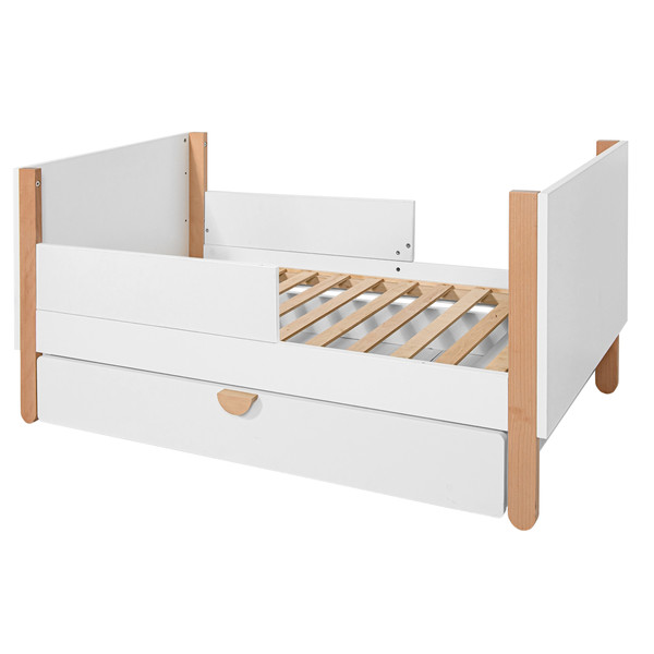 Bellamy Ratata Babykamer: Ledikant, Commode en 2-Deurskast