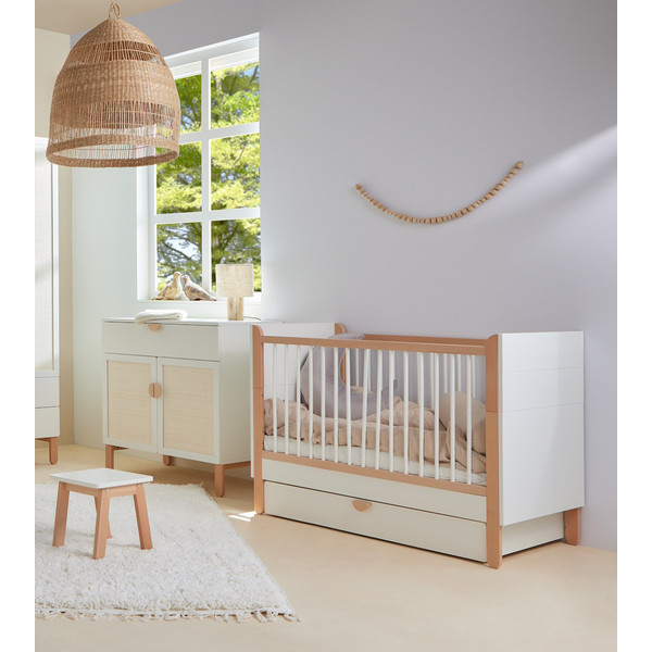 Bellamy Ratata Babykamer Ledikant en Commode MamaLoes