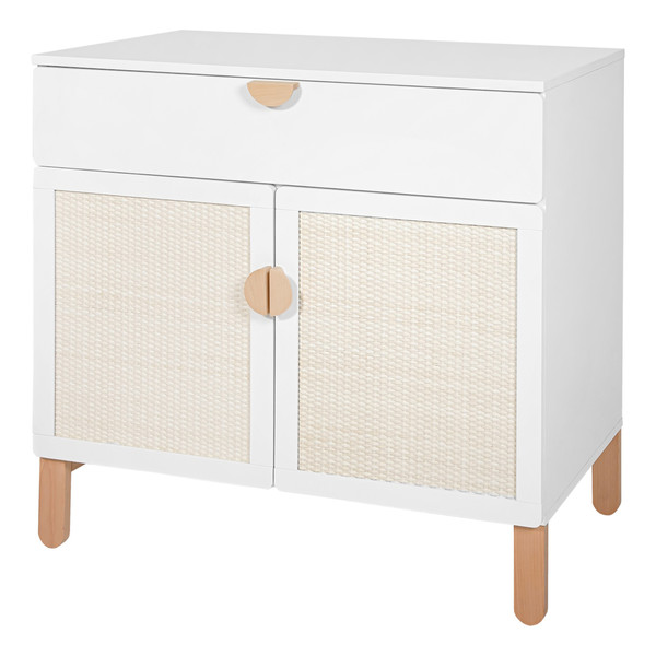 Bellamy Ratata Babykamer: Ledikant, Commode en 2-Deurskast