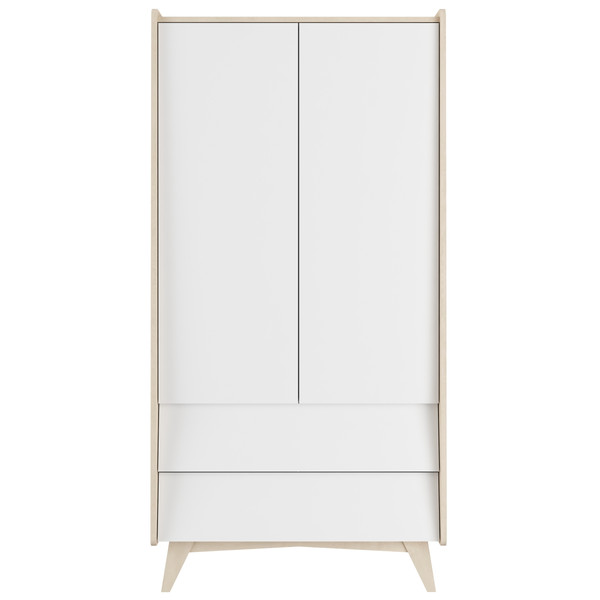 Bellamy So Sixty Babykamer: Ledikant/Juniorbed, Commode en 2-Deurskast
