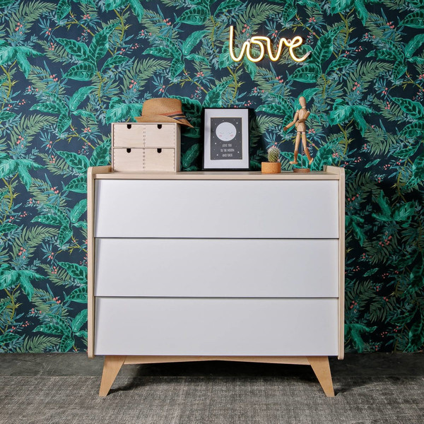 Bellamy So Sixty Babykamer: Ledikant/Juniorbed en Commode