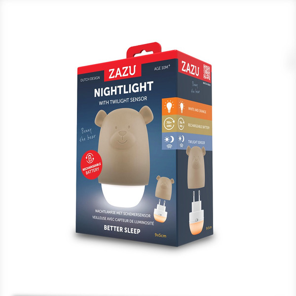 Zazu Benny de Beer Taupe Nachtlampje ZA-BENNY-01