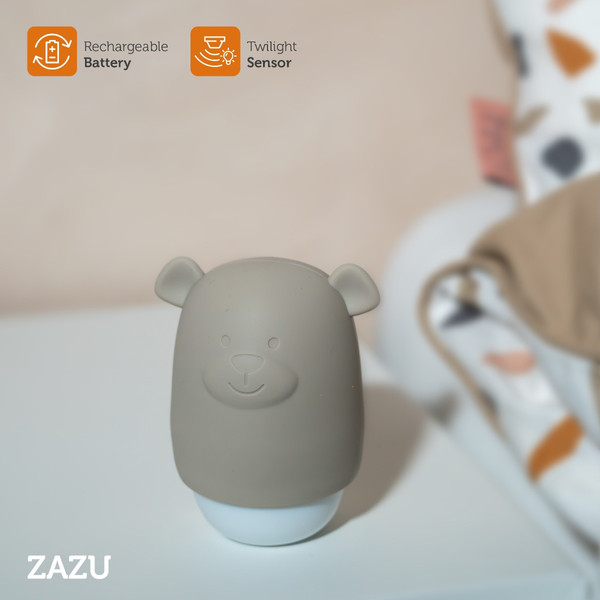 Zazu Benny de Beer Taupe Nachtlampje ZA-BENNY-01