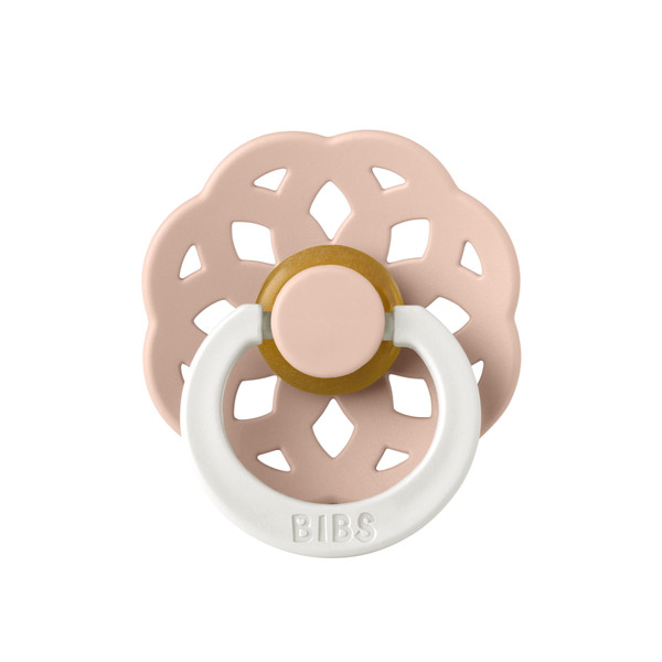 Bibs Boheme Glow In The Dark Blush 0-6 mnd Fopspeen 210256C