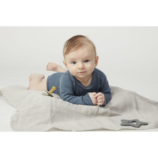 Bibs Dark Oak 0-6 mnd Fopspeen 100243C