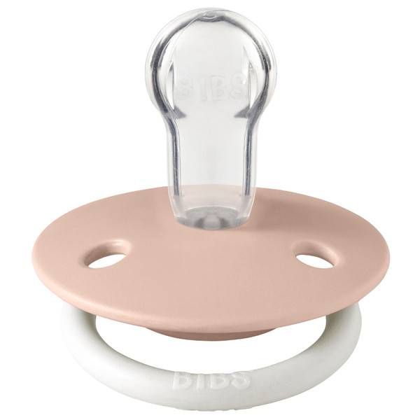 Bibs De Lux Glow In The Dark Blush Silicone Fopspeen 1010256C