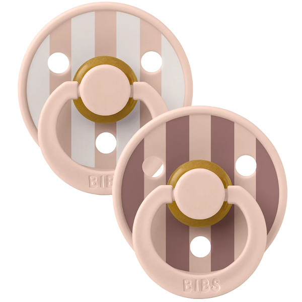 Bibs Studio Blush Mix 0-6 mnd 2 Stuks Fopspeen 11022104