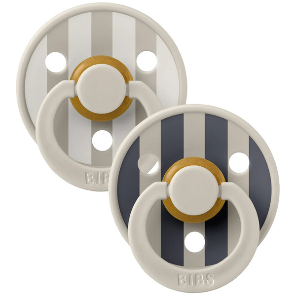 Bibs Studio Sand Mix 0-6 mnd 2 Stuks Fopspeen 11022105