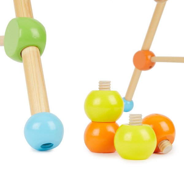 Bieco Color Verstelbare Houten Babygym 23 000015