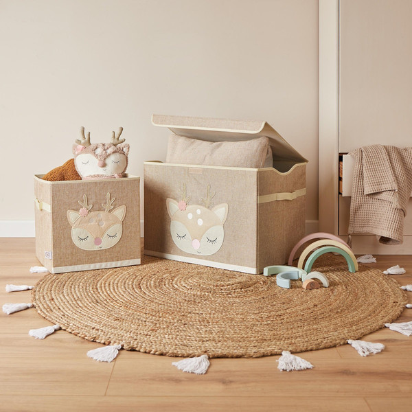 Bieco Deer Ella Stoffen Opbergbox 04000463