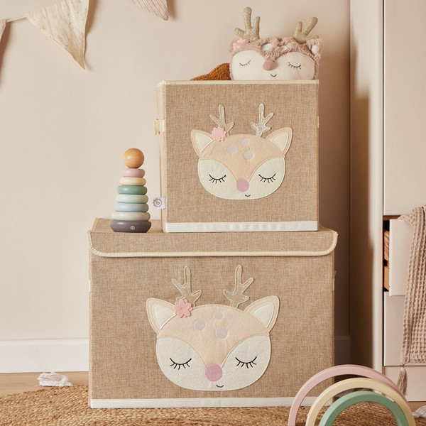 Bieco Deer Ella Stoffen Opbergbox 04000463