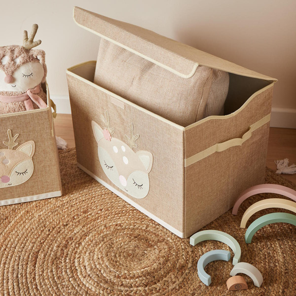 Bieco Deer Ella Stoffen Opbergbox 04000463