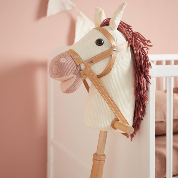Bieco Ginger White/Ruby Stokpaard 74000192