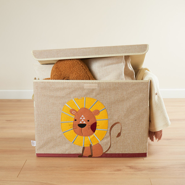 Bieco Lion Nature Stoffen Opbergbox 04000457