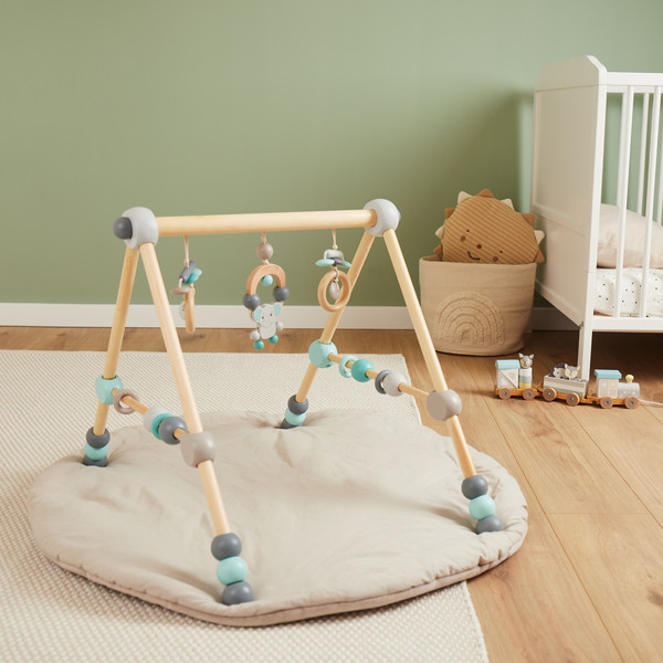 Bieco Olifant Verstelbare Houten Babygym 23000057