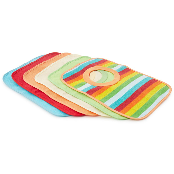Bieco Regenboog 6 Stuks Slabber Set 38000123