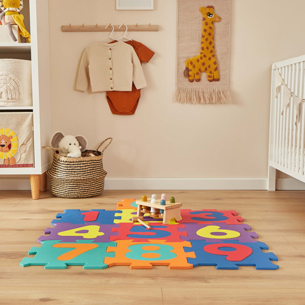 Bieco Schuimrubberen Cijfers 10 Stuks Puzzelmat 19201505