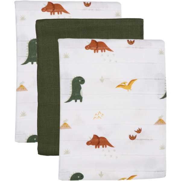 Blush & Blossom Dinosaurus 70 x 70 cm 6 Stuks Hydrofiel Luiers TR-BB443413