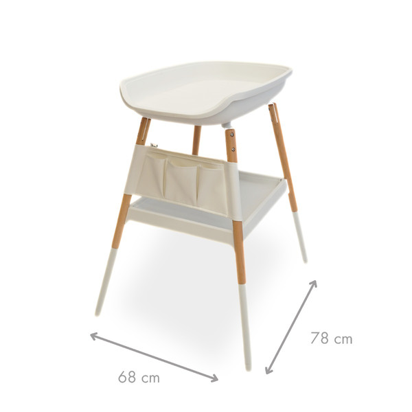 Bo Jungle Balneo Pure White Luiertafel B430200