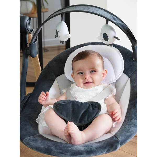 Bo Jungle Dolphy Shady Grey Babyschommel B700660