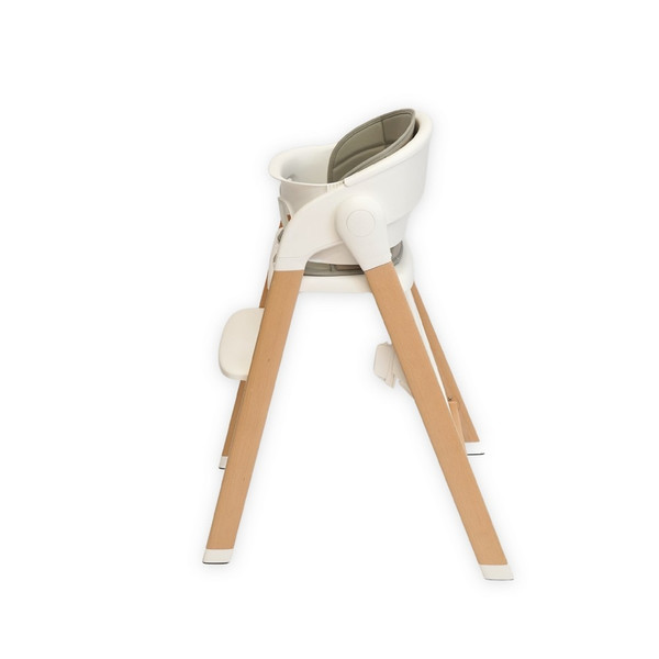 Bo Jungle Grow With Me Pure White Wipstoel en Kinderstoel B710300