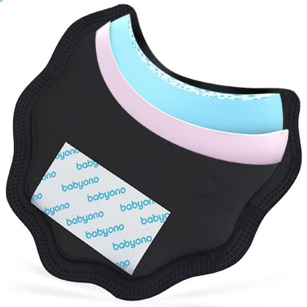 Baby Ono Natural Nursing Zwart Borstcompres 24 Stuks 298/02