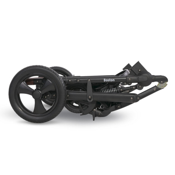 Lorelli Boston Lemon Curry 3-in-1 Kinderwagen met Spirit Autostoel