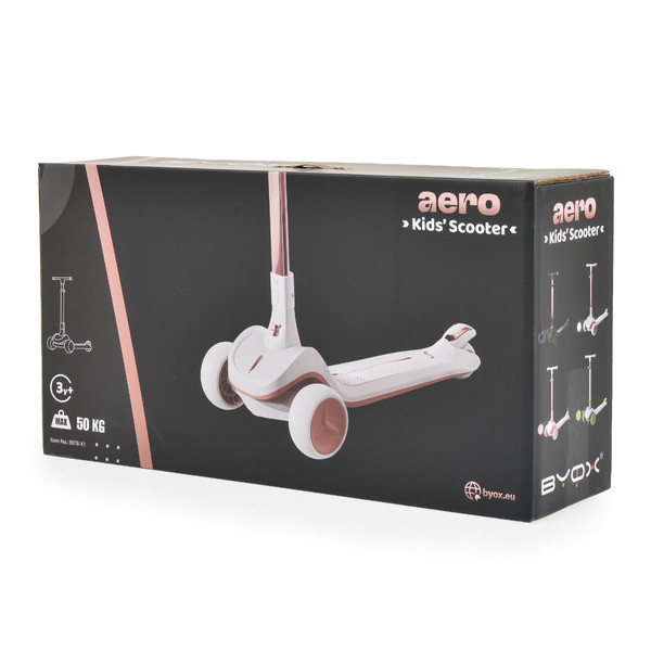 Byox Aero Coal Black Kinderstep