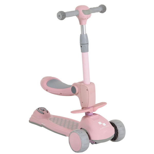 Byox Checkmate Lace Pink 2-in-1 Step/Loopfiets 112286