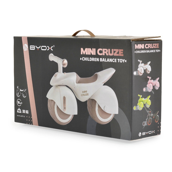 Byox Cruze Black Mini Balance Loopfiets
