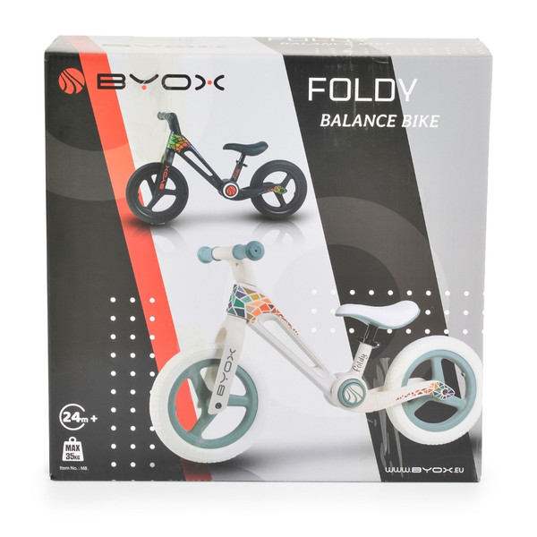 Byox Foldy Black Inklapbare Loopfiets 111981