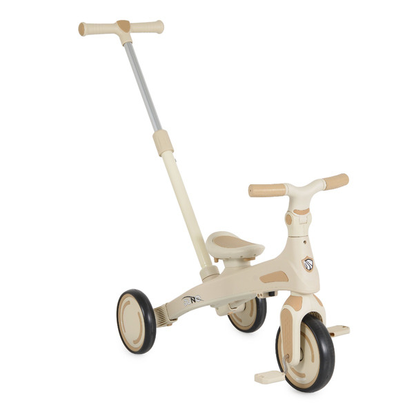Byox Juno Beige 1-5 jaar Driewieler met Duwstang 112021