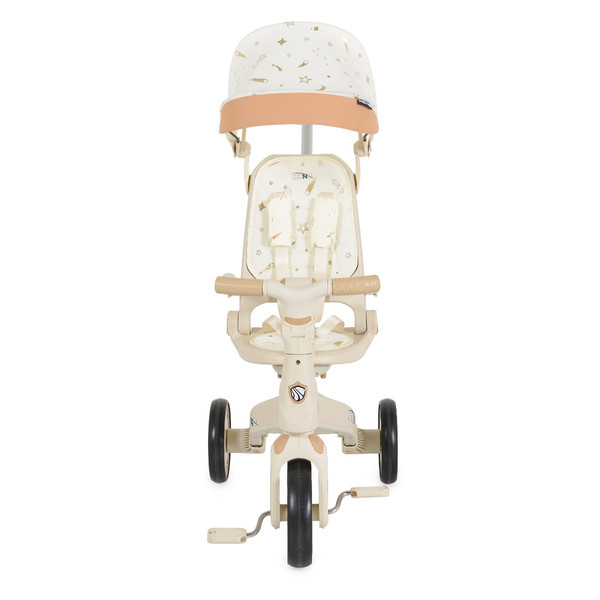 Byox Juno Beige 1-5 jaar Driewieler met Duwstang 112021