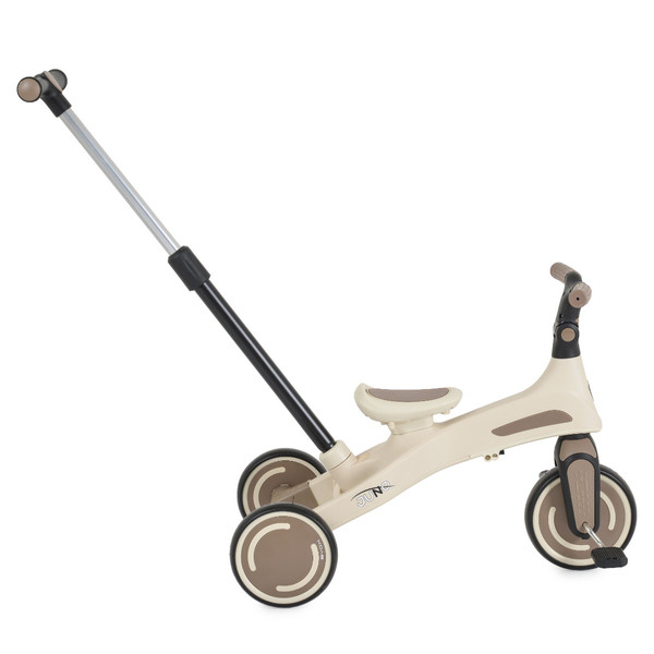 Byox Juno Brown 1-5 jaar Driewieler met Duwstang 112023