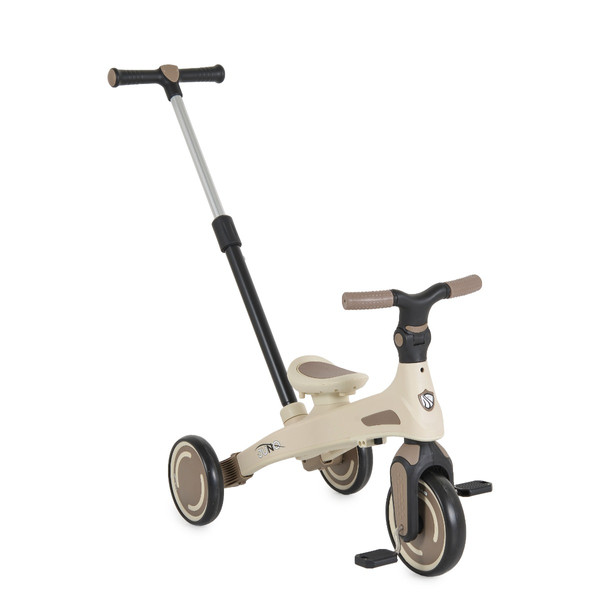 Byox Juno Brown 1-5 jaar Driewieler met Duwstang 112023