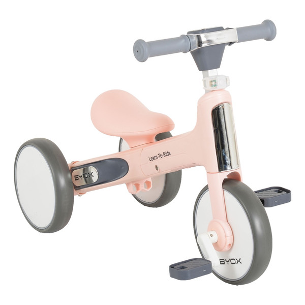 Byox Learn To Ride Pink 2-in-1 Loopfiets 111748