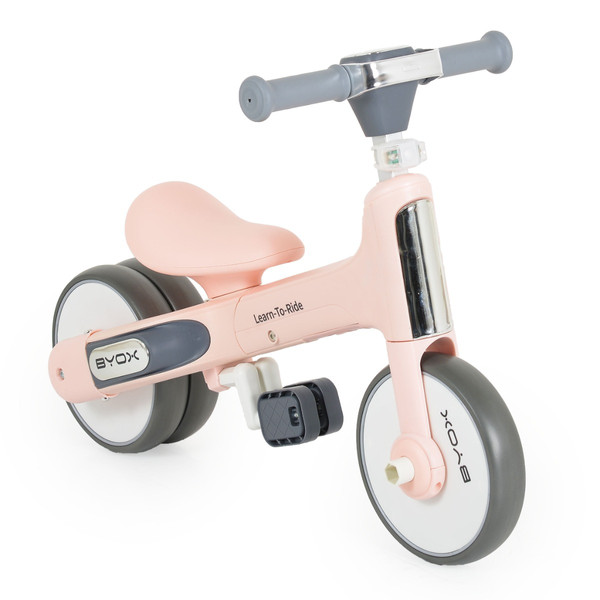 Byox Learn To Ride Pink 2-in-1 Loopfiets 111748