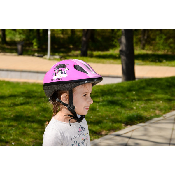 Byox Pink 48-54 cm Kinderhelm 108947